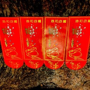 McDonald’s Hong Kong 25th Anniversary McDonald's Year of Dragon Red Packet x 4